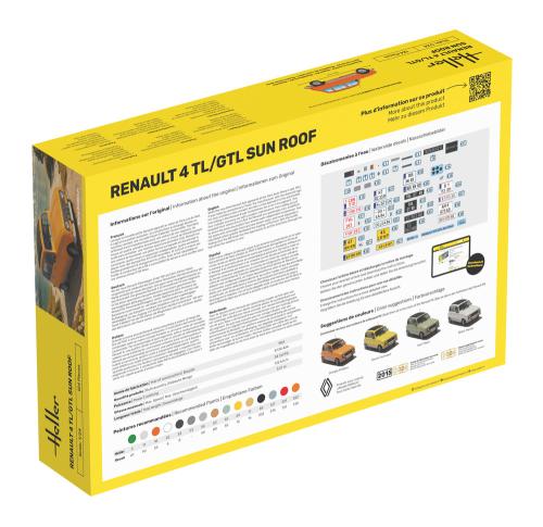 Renault 4 TL/GTL Sun Roof 1/24