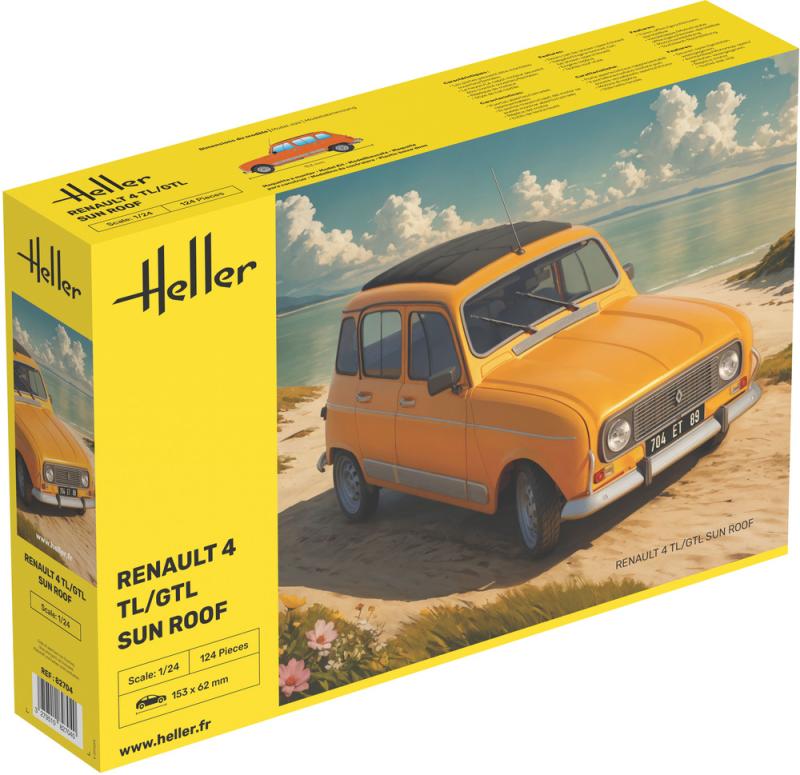 Renault 4 TL/GTL Sun Roof 1/24