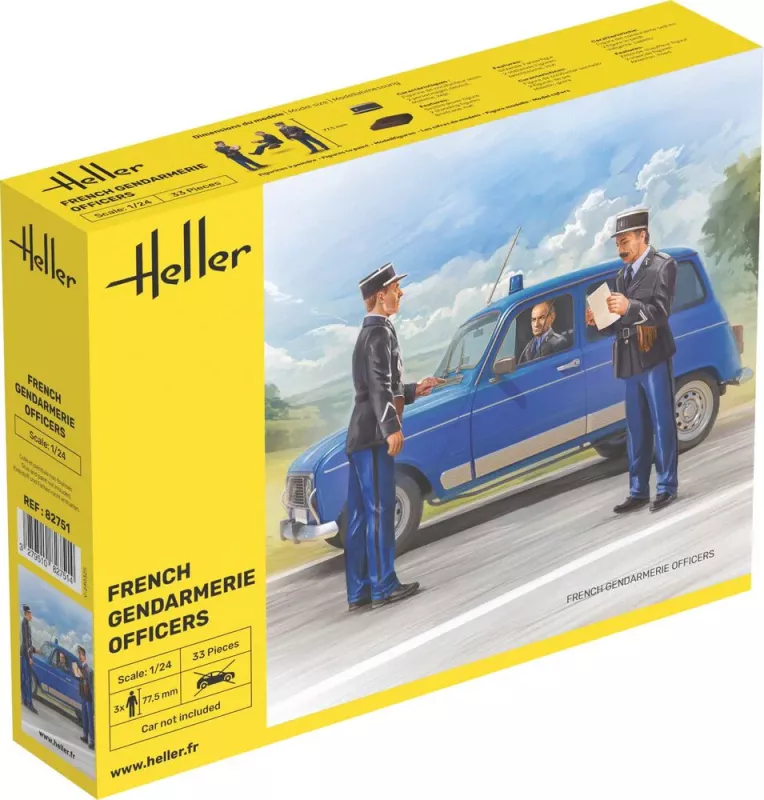 French Gendarmerie Officers 1:24