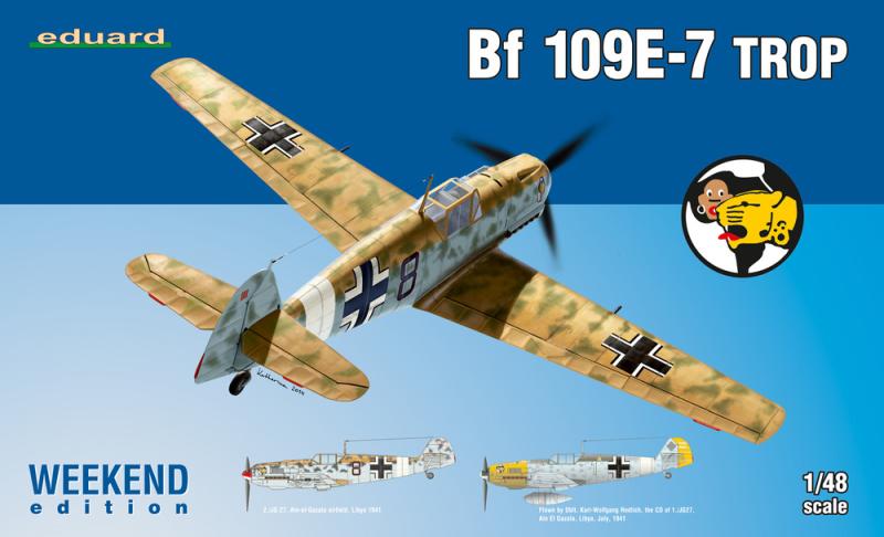 Bf 109E-7 Trop Weekend Edition 1:48