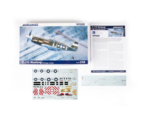 P-51B Mustang Birdcage Canopy Weekend edition 1:48