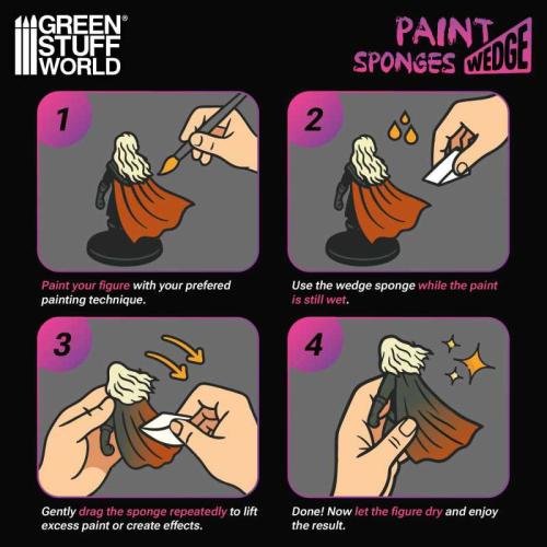 Paint Wedge Sponges (24)