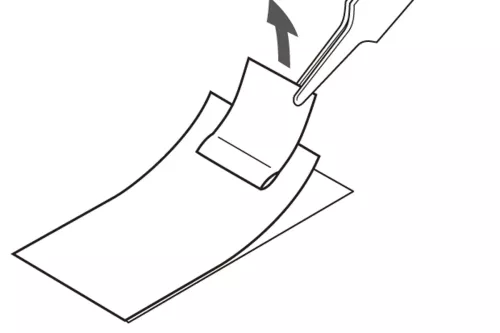 TAMIYA Ultra Thin Aluminum Stickers (2pcs.)