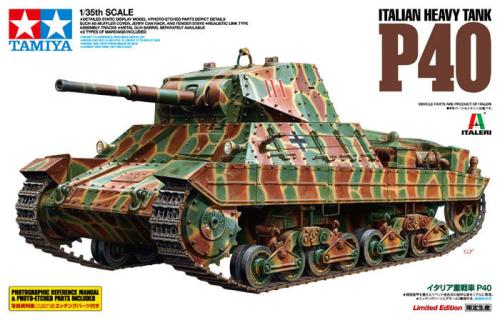 Italian Heavy Tank P40 1:35