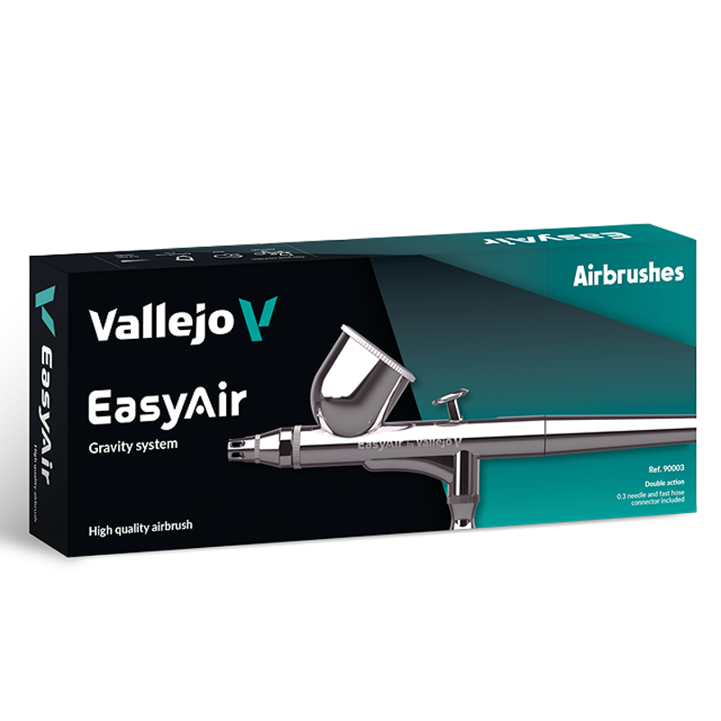 Vallejo Airbrush: EASYAIR, Gravity System (0.3mm)
