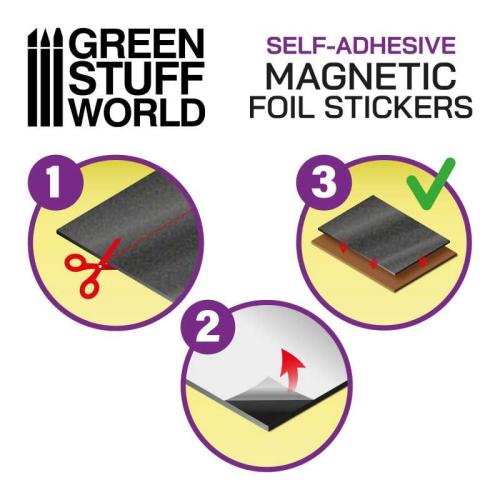Magnetic Sheet - Self Adhesive