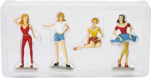 Hot Riders #2 Set of 4 1/18