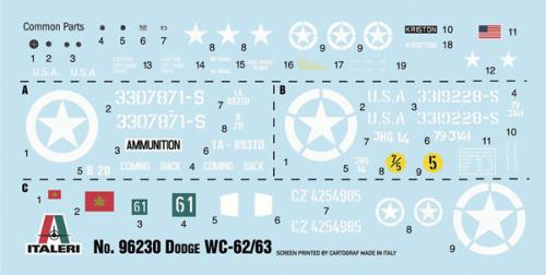 Dodge WC-62/63 1 1/2 ton 6x6 TRUCK 1:35