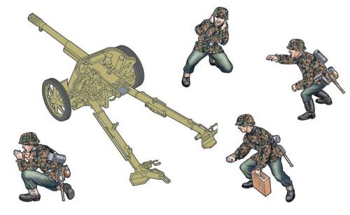 Pak 97/38 AT Gun with crew 1:35