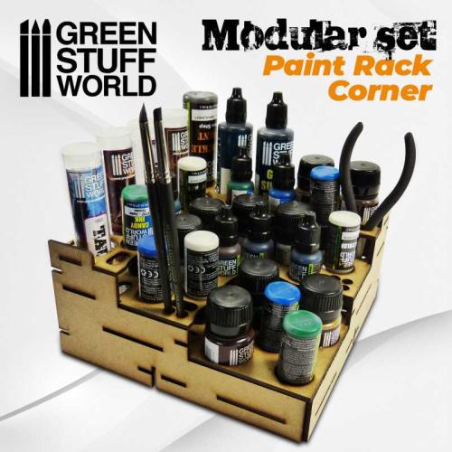 Modular Paint Rack - STRAIGHT CORNER