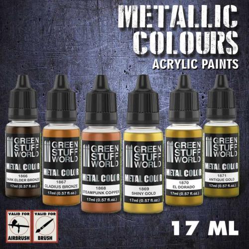 Metallic Paints Set - Gold