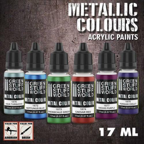 Metallic Paints Set - Colours