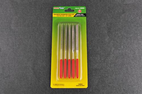 Assorted Diamond File Set (Grit size: 150#) - 3x140mm