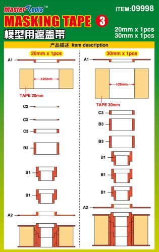 Masking Tape 20mm + 30mm