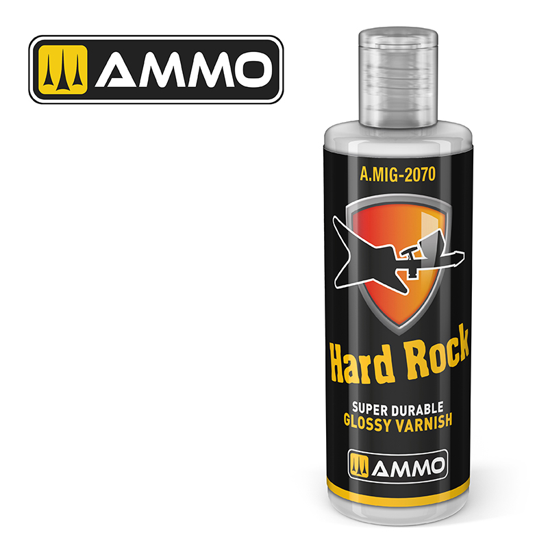 Hard Rock Super Durable Glossy Varnish (60ml)