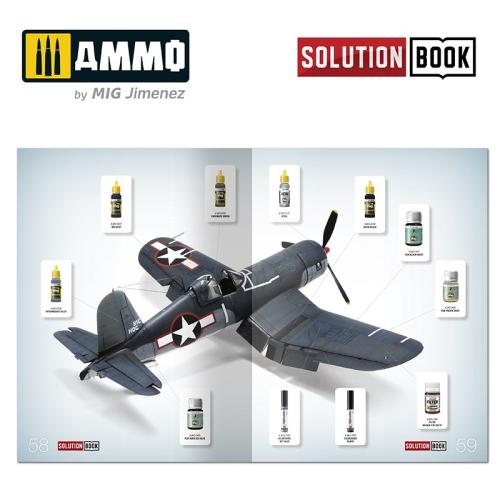 How to Paint WWII US Navy Late Aircraft SOLUTION BOOK