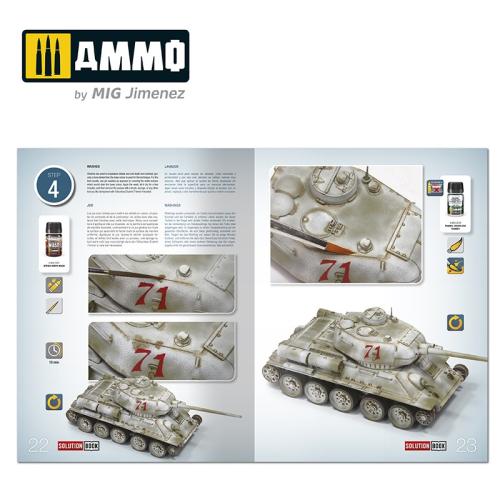 SOLUTION BOOK 20 - How to Paint WWII Soviet Winter Vehicles MULTILINGUAL
