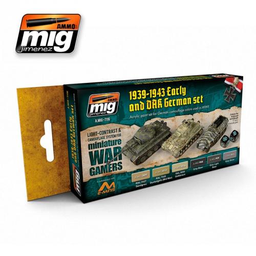 WARGAME EARLY AND DAK GERMAN SET