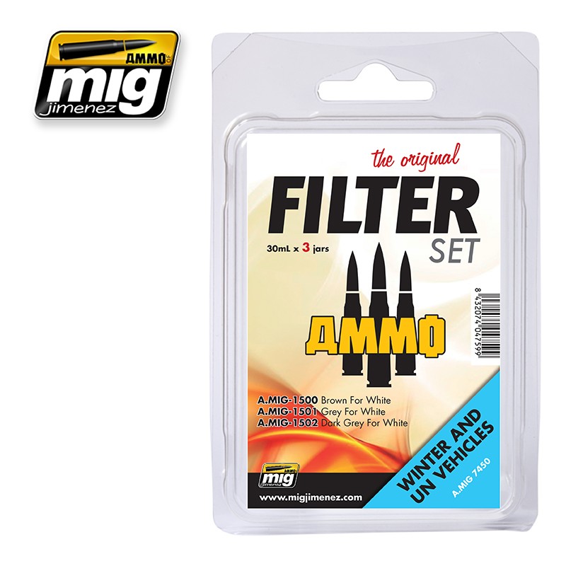 FILTER SET FOR WINTER AND UN VEHICLES
