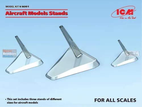 Aircraft Models Stands (1:48, 1:72, 1:144)