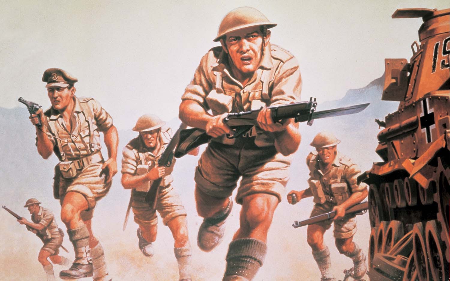 DSG Conversion S.A.S set of Britains Deetail WW2 British 8th Army DSG Conversion S.A.S set of Britains Deetail WW2 British 8th Army