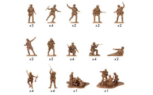 Russian Infantry 1/76