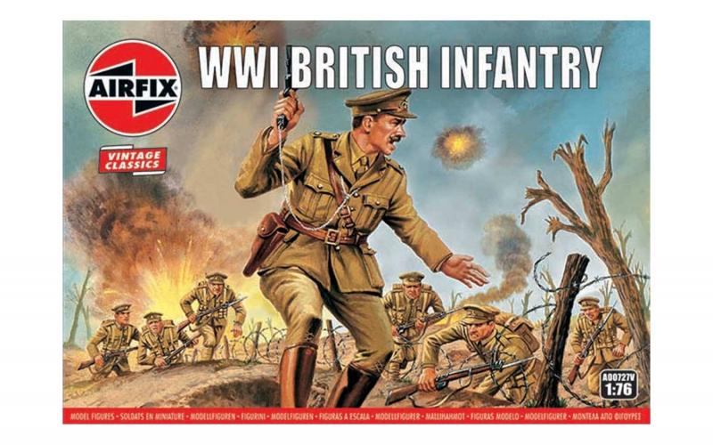WWI British Infantry Vintage 1/72