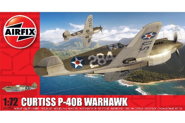Curtiss P-40B Warhawk 1/72