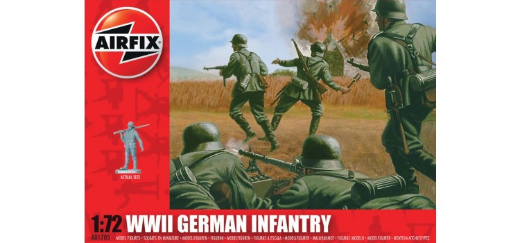 WWII German Infantry 1/72