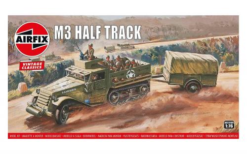 M3 Half Track & 1 Ton Trailer 1/76