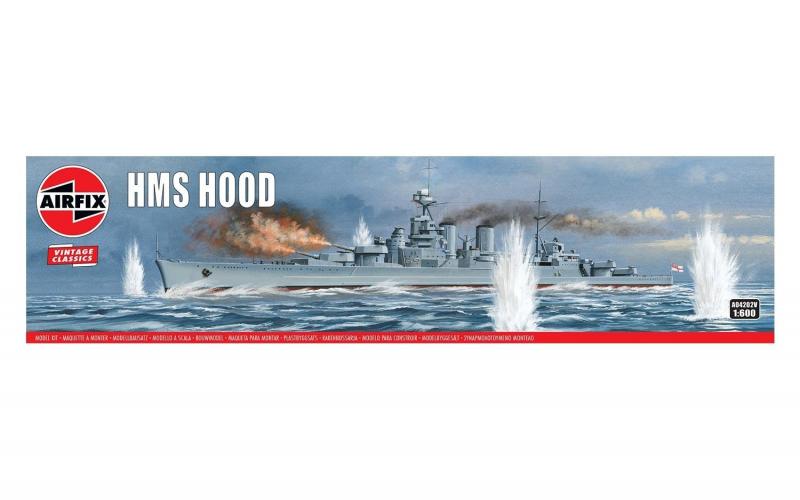 HMS Hood Vintage 1/600