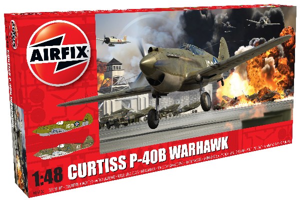 Curtiss P-40B Warhawk 1/48