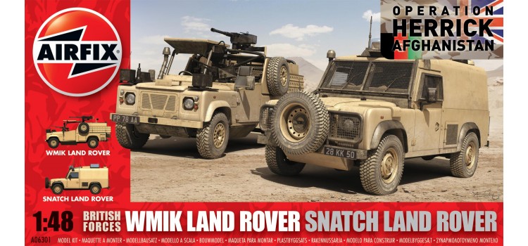 British Forces WMIK Land Rover - Snatch Land Rover 1/48