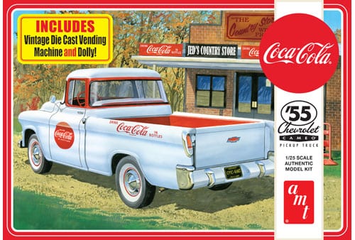 1955 Chevy Cameo Pick Up (Coca-Cola) 1/25
