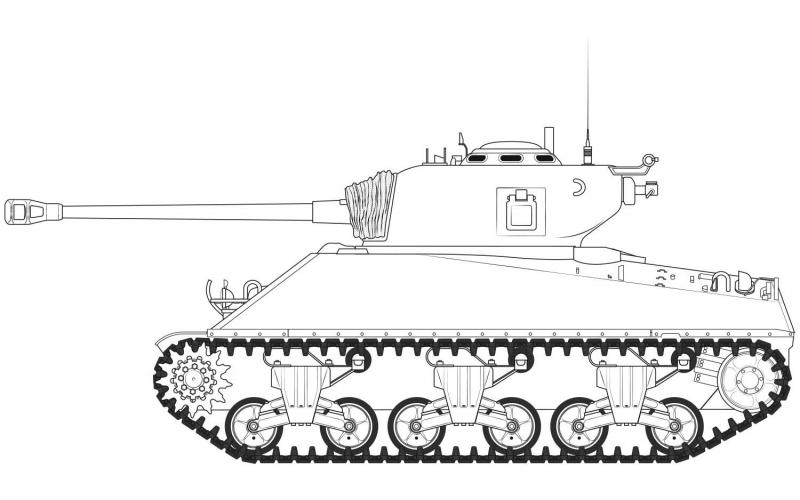 M4A3(76)W, Battle of the Bulge 1/35