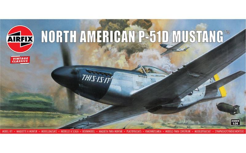 North American P-51D Mustang 1/24