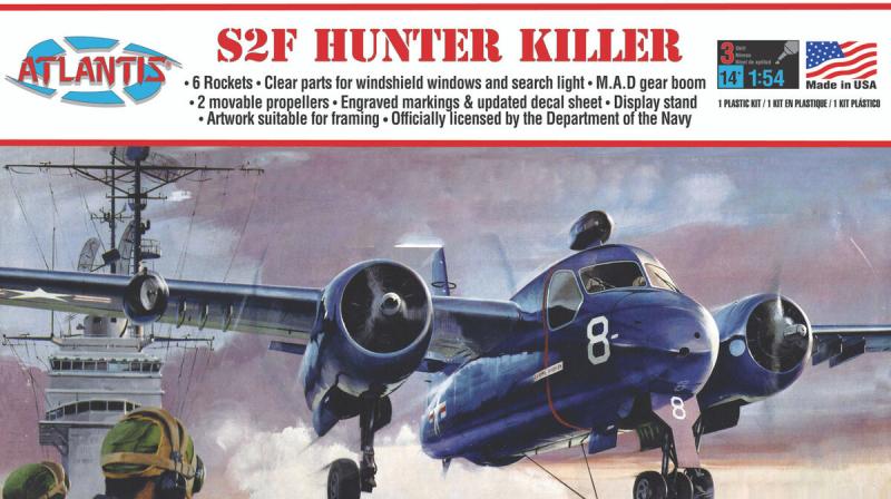 Grumman S2F Hunter Killer 1/54