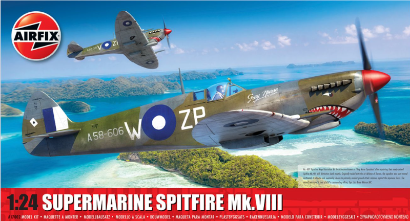 Supermarine Spitfire Mk.VIII + Collectors Coin 1/24