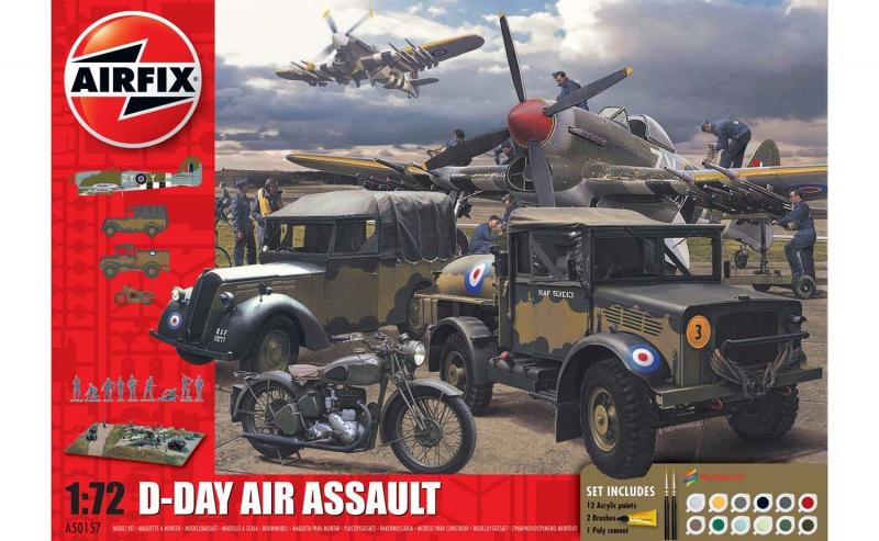 75TH Anniversary D-Day Air Assault Set 1/72