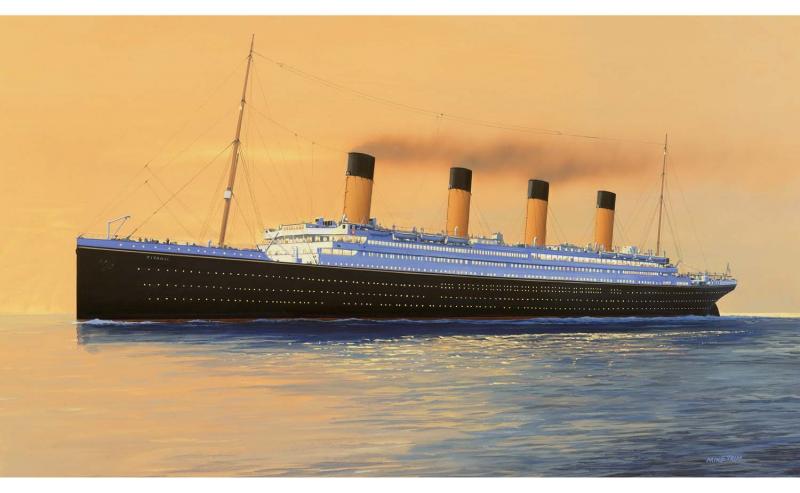 R.M.S. Titanic Gift Set 1/700
