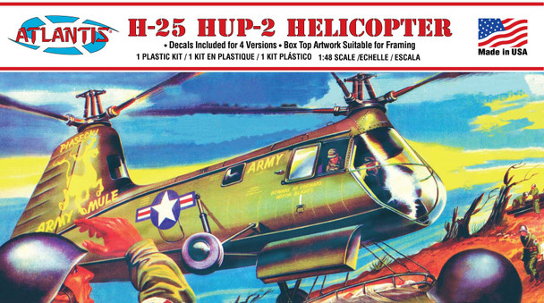 H-25 Army Mule HUP-2 Helicopter 1/48