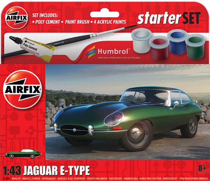 Starter Set - Jaguar E-Type 1/43