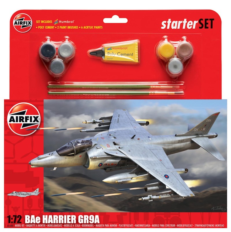 BAe Harrier GR9A Starter Set 1/72