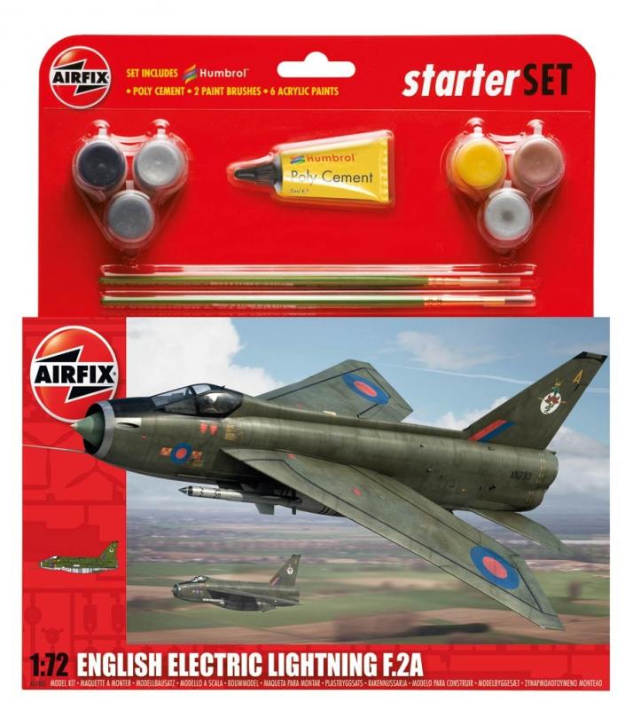English Electric Lightning F.2A Starter Set 1/72