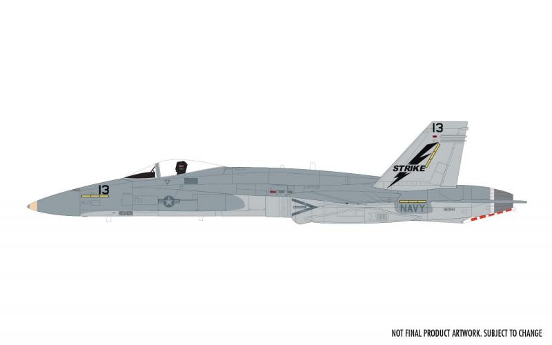 Large Starter Set General Dynamics McDonnell Douglas™ F-18A Hornet™ 1/72