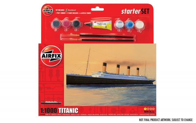 R.M.S. Titanic Gift Set 1/1000
