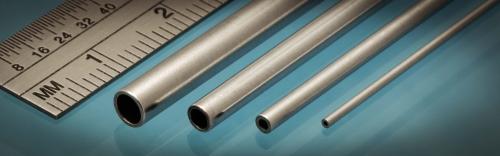 Aluminium Tube, 1 x 0.25 mm, 4pcs, 305mm