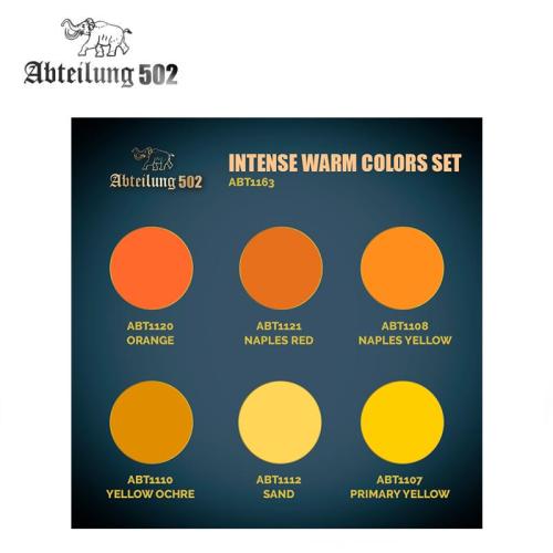 Intense Warm Color Set