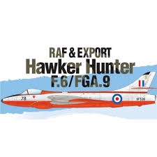 J34 Hawker Hunter F.6/FGA.9 inklusive svenska dekaler 1/48