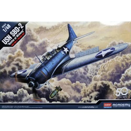 USN SBD-2 BATTLE OF MIDWAY 1/48